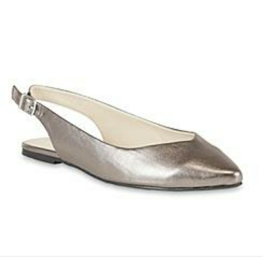Attention Pewter Akilah Flats